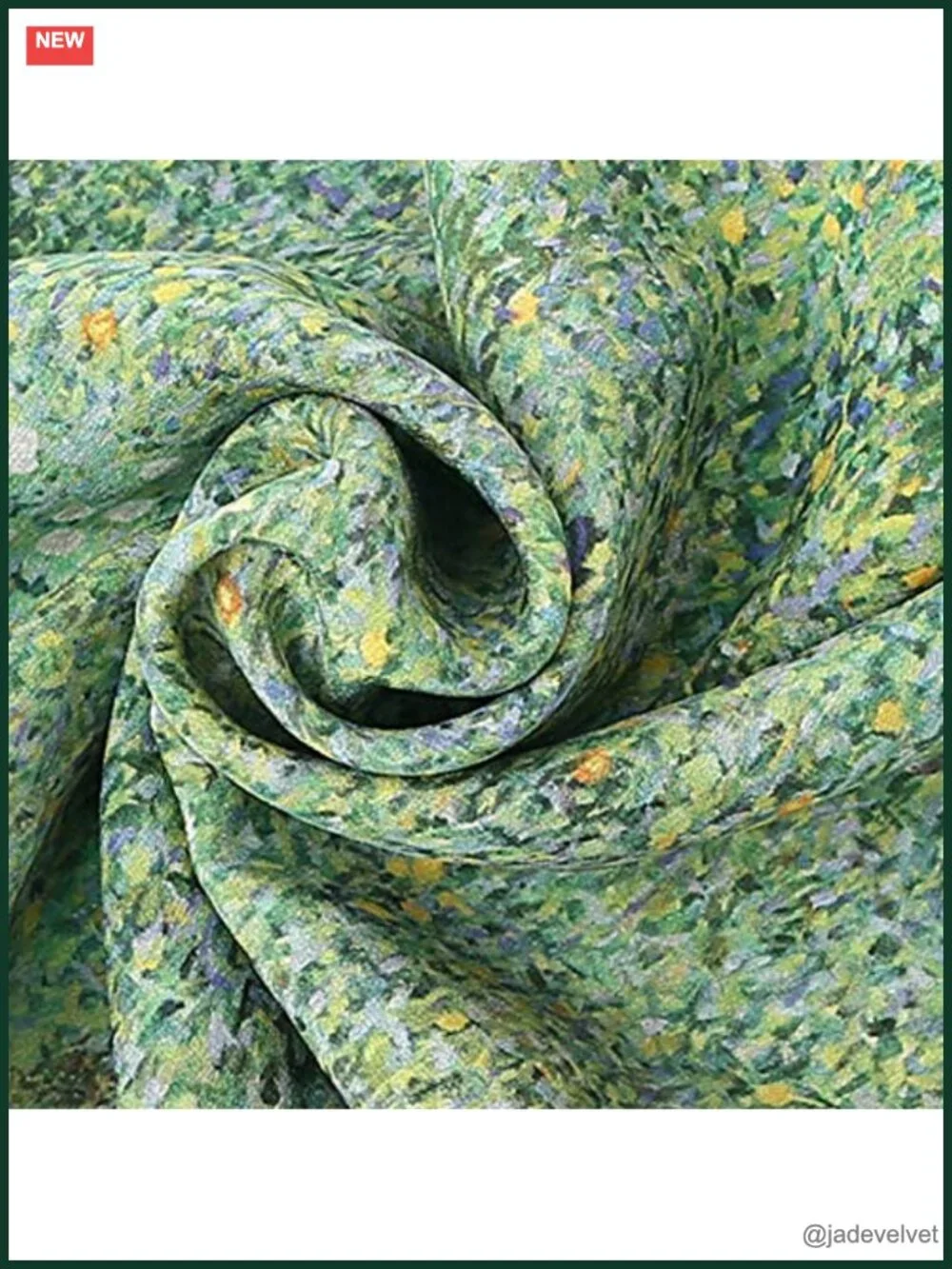 100% Silk Painted Scarf Van Gogh Monet Gau